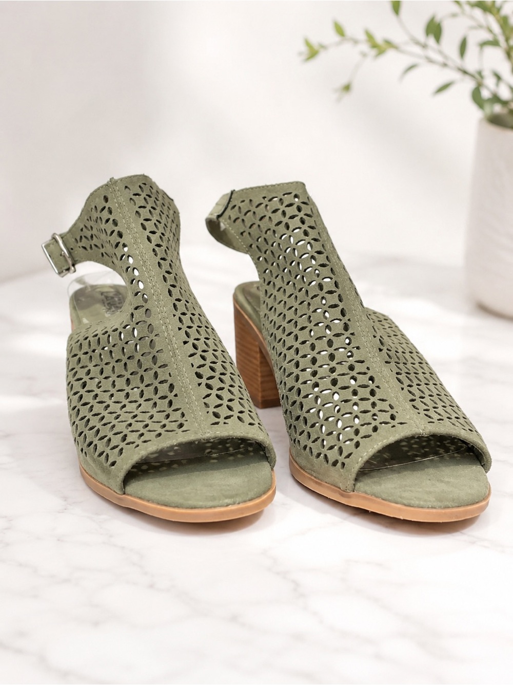 CARLOS BY CARLOS SANTANA Deandra Vegan Suede Sandal Bootie